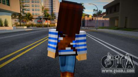 Minecraft Story - Stacy MS for GTA San Andreas