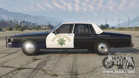 Chevrolet Caprice California Highway Patrol 1990