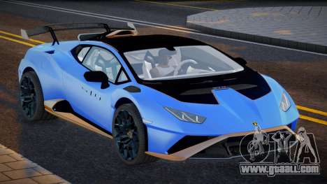 Lamborghini Huracan STO 2021 Blue for GTA San Andreas