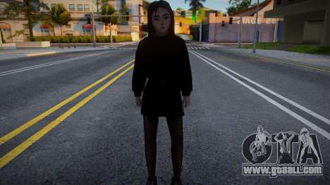 New Girl skin 1 for GTA San Andreas