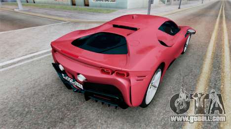 Ferrari SF90 Stradale (F173) Brick Red for GTA San Andreas