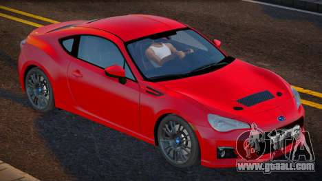 Subaru BRZ Red for GTA San Andreas