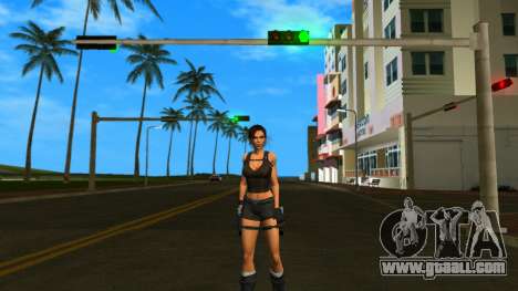 Lara Croft Standart for GTA Vice City