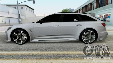 Audi RS 6 Avant (C8) French Gray for GTA San Andreas