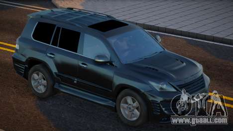 Lexus LX 570 INVADER Black for GTA San Andreas