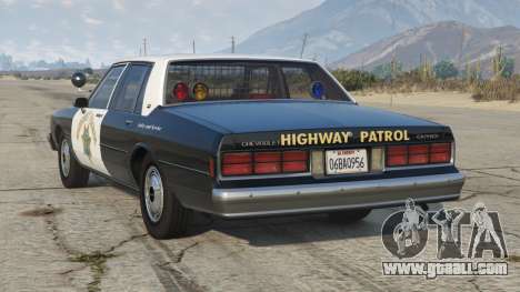 Chevrolet Caprice California Highway Patrol 1990