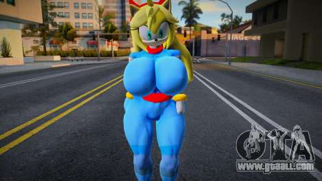 Star The Hedgehog Thicc for GTA San Andreas