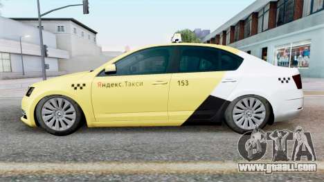 Skoda Octavia Taxi (5E) 2018 for GTA San Andreas