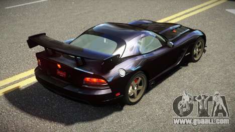 Dodge Viper SRT-10 ACR V1.1 for GTA 4