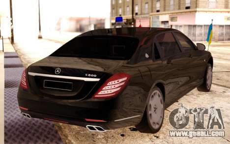 Mercedes-Benz S600 Government for GTA San Andreas