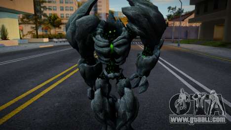 Skin Infernal de WarCraft 3 Verde for GTA San Andreas