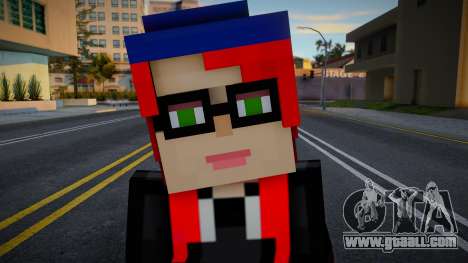 Minecraft Story - Cassie MS for GTA San Andreas