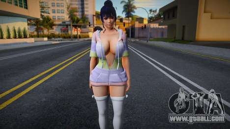 DOAXVV Nyotengu Loose Fluffy Parka for GTA San Andreas