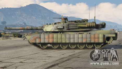 M1A1 Abrams Thistle Green