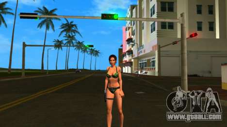 Lara Croft Camo Bikini for GTA Vice City