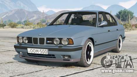 BMW M5 (E34) Weldon Blue