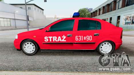 Opel Astra 5-door Straz (G) for GTA San Andreas
