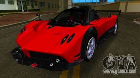Pagani Zonda R TT Black Revel for GTA Vice City