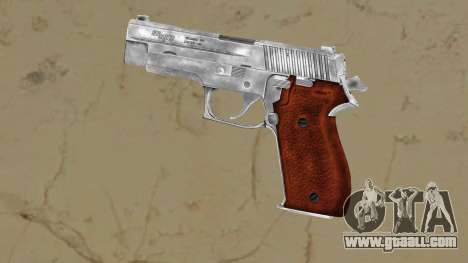 P220 Nickel with wood grips for GTA Vice City