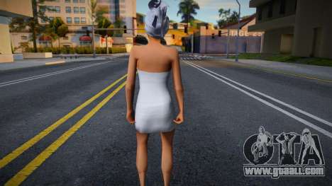 Girl in a towel for GTA San Andreas
