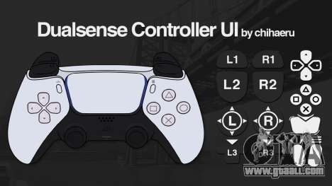 Dualsense Controller UI for GTA 4