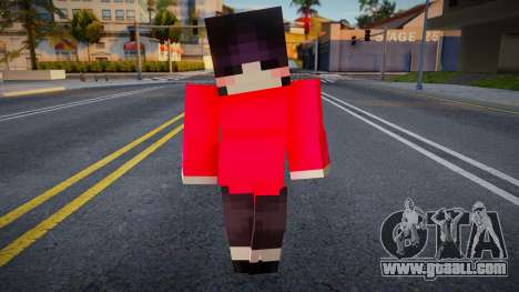 Pucca Minecraft for GTA San Andreas