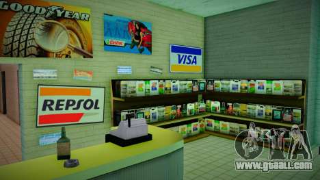 Petron Gas Station At Dillimore for GTA San Andreas