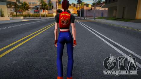 Claire Redfield Resident Evil: Code Veronica X H for GTA San Andreas