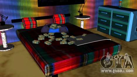 Retextured Hotel Room for GTA Vice City