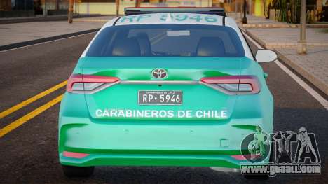 Toyota Corolla Carabineros De Chile for GTA San Andreas