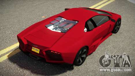 Lamborghini Reventon RS V1.1 for GTA 4