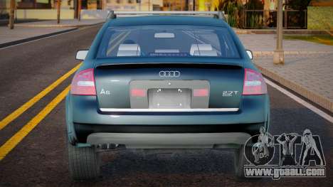 Audi A6 C5 Black for GTA San Andreas