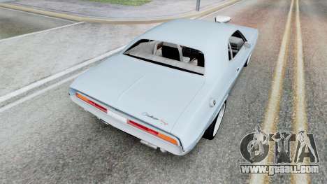 Dodge Challenger RT Hardtop (JS-23) 1970 for GTA San Andreas
