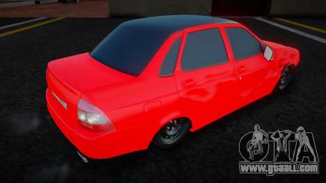 VAZ 2170 Red Tuning for GTA San Andreas