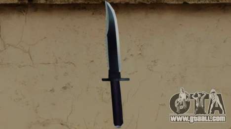 Rambo II Knife for GTA Vice City