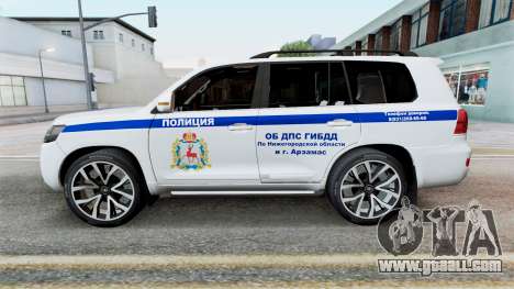 Toyota Land Cruiser 200 Police for GTA San Andreas