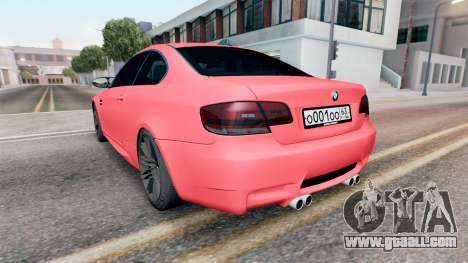 BMW M3 (E92) Tulip for GTA San Andreas