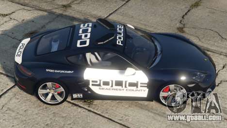 Porsche 718 Cayman S Seacrest County Police