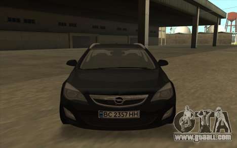 Opel Astra J 2.0 HDI for GTA San Andreas