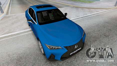 Lexus IS 350 F Sport 2020 for GTA San Andreas