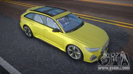 Audi RS6 C8 Diamond for GTA San Andreas