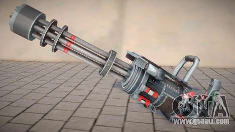 Minigun Rifle HD mod for GTA San Andreas