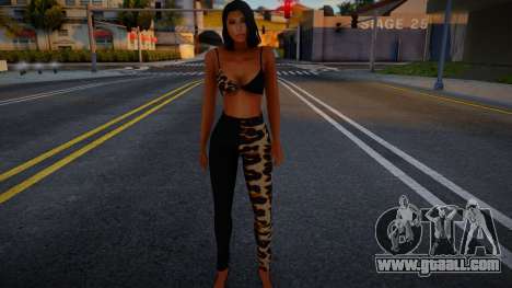 Sexy Brunette Girl v3 for GTA San Andreas