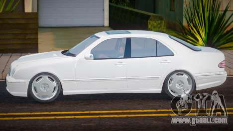 Mercedes-Benz E55 AMG (W210) White for GTA San Andreas