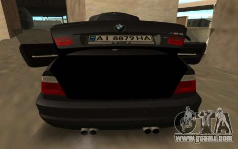 BMW M3 E46 COUPE stock for GTA San Andreas