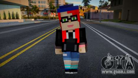 Minecraft Story - Cassie MS for GTA San Andreas