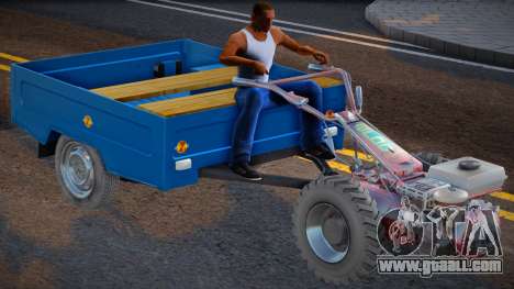 Walk-behind tractor for GTA San Andreas