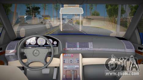 Mercedes-Benz W140 Onion for GTA San Andreas