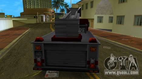 Fire truck with rescue escape for GTA Vice City