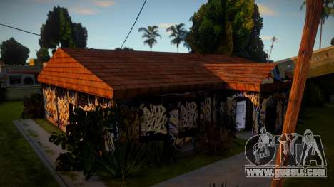 Graffiti Street House for GTA San Andreas